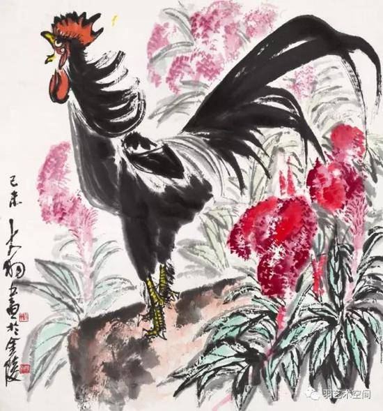 冠上加冠 96×96cm
