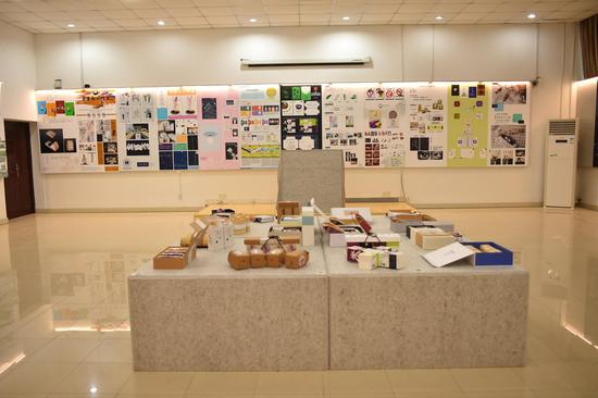 上海商学院艺术设计学院2017届优秀毕业设计作品展 展览现场