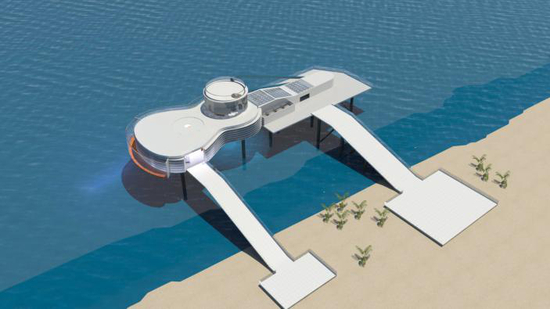 环境设计专业 倪雁冰，海上音乐家主题餐厅设计效果图