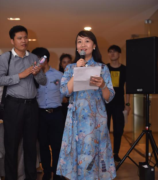 艺术设计学院副院长储艳洁 开幕式致辞