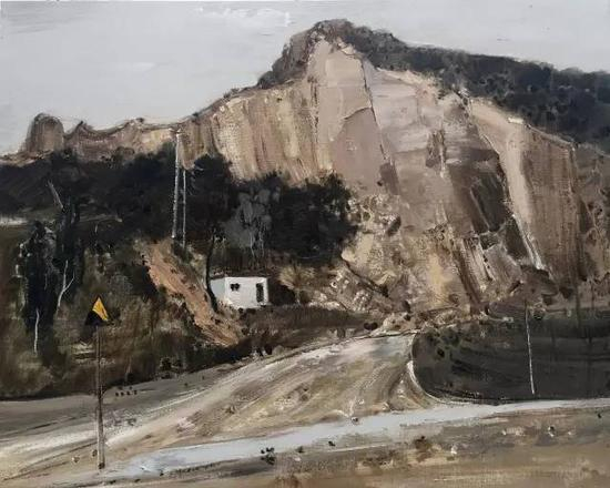 杨三军《龙须岛一隅》80cmx65cm