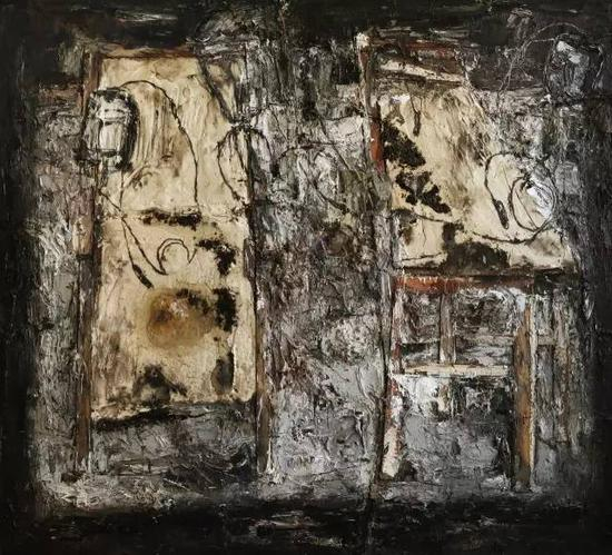 牟宇宙《综合材料状态系列之二》 180cmX200cm