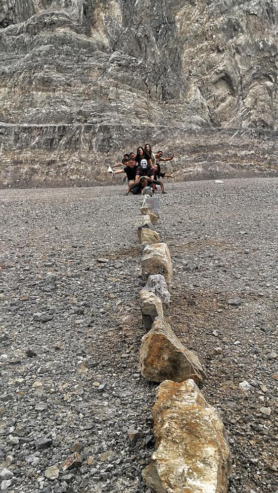 蒋福山实验艺术现场