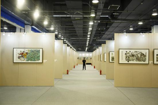 画展现场