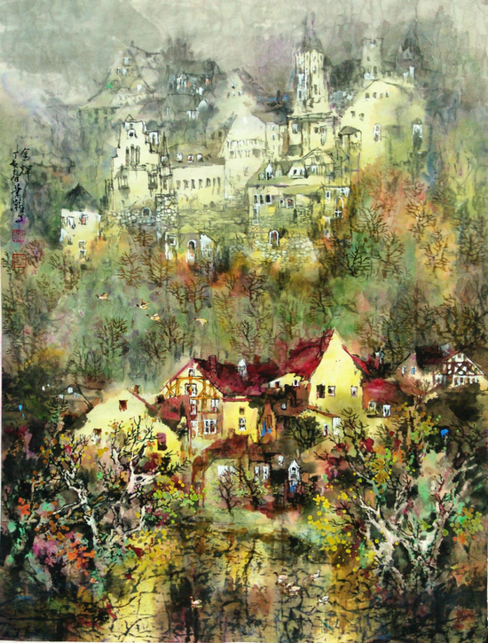 《金辉》 68×46cm