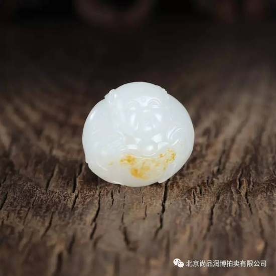 02144于雪涛 &nbsp;和田玉籽料善财童子