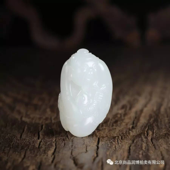 02148于雪涛 &nbsp;和田玉籽料得利挂件