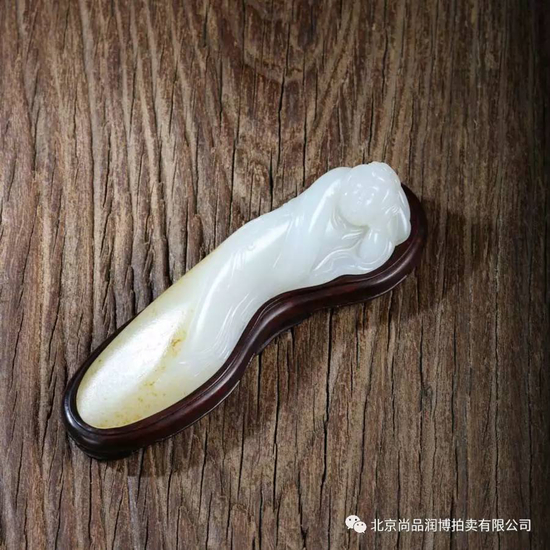 02144于雪涛 &nbsp;和田玉籽料善财童子