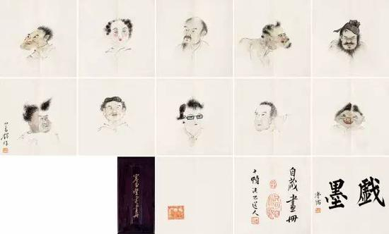8032 溥 儒（1896-1963） 寒玉堂书画册