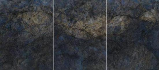 《山语布面油彩》 150cm×100cm×3 2017