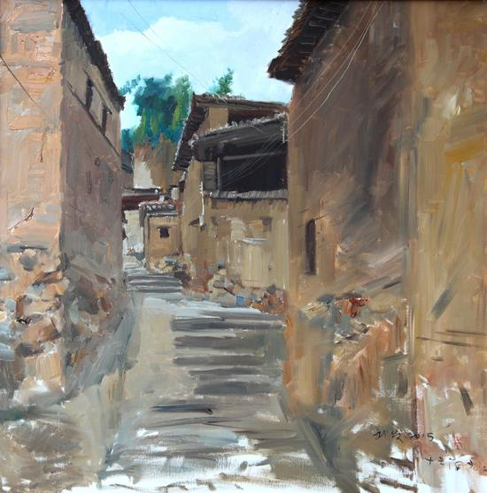 云南写生4 70×70cm 2015