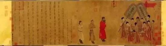唐代阎立本《步辇图》