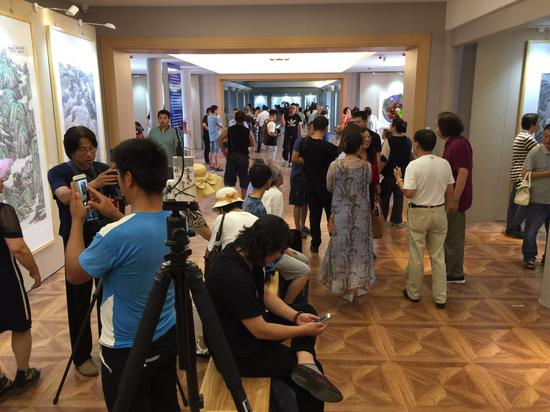 展览现场