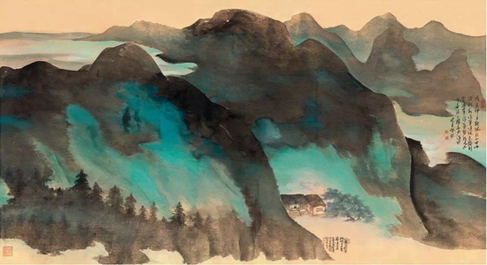 Lot808 陈佩秋（1923~ ） 花影书声图 起拍价RMB-200万 成交价RMB- 322万元 