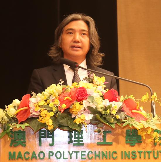 中国美术馆馆长、国际著名雕塑家吴为山教授致辞