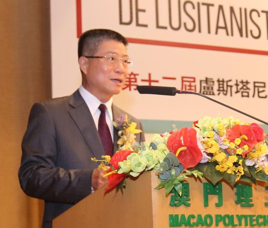 澳门理工学院院长李向玉教授致辞