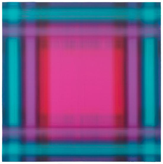 叠加2 布面丙烯 95x95cm 2017