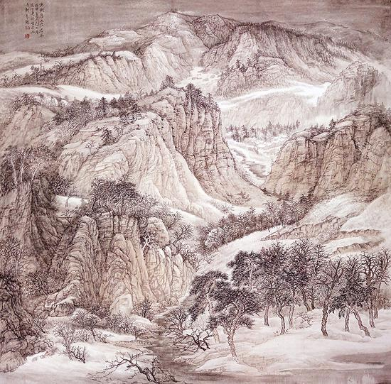 寒凝厚土发春华 2m2m 2016