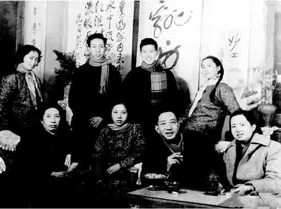 傅家合影