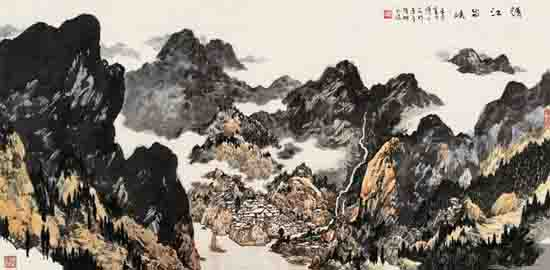 《清江出峡》 2012年