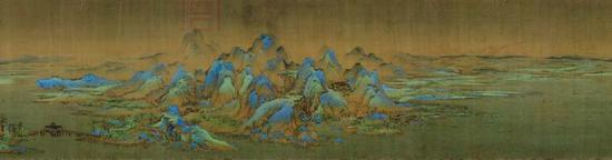 千里江山图 王希孟 55.5×1191.8cm&nbsp; 宋
