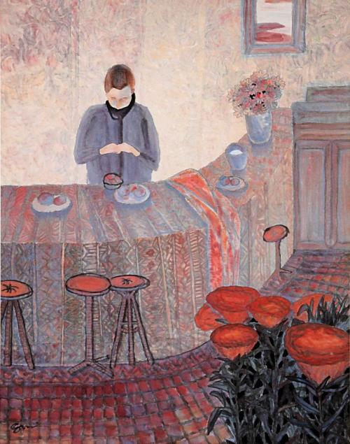 咖啡店 杨佴旻 125cmx97.5cm 1998年