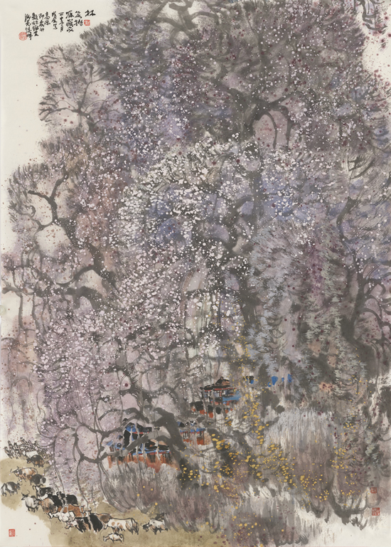 林芝桃源藏家 98x70cm