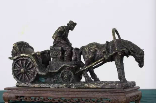 铜车马（原稿） 杨世昌 1999