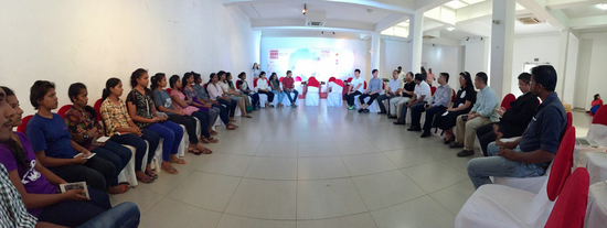 科伦坡视觉与艺术表演大学座谈会现场