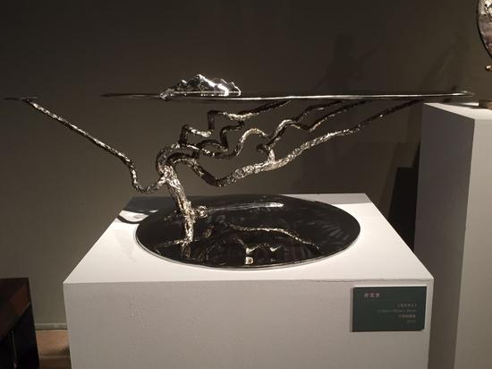 梵天净土 110x55x38cm 不锈钢 2013