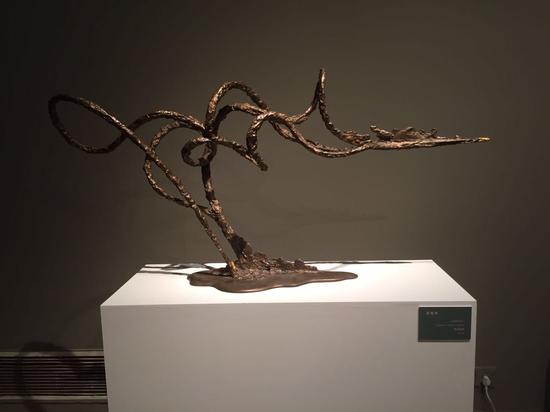 远在远方 130x28x60cm 青铜 2016