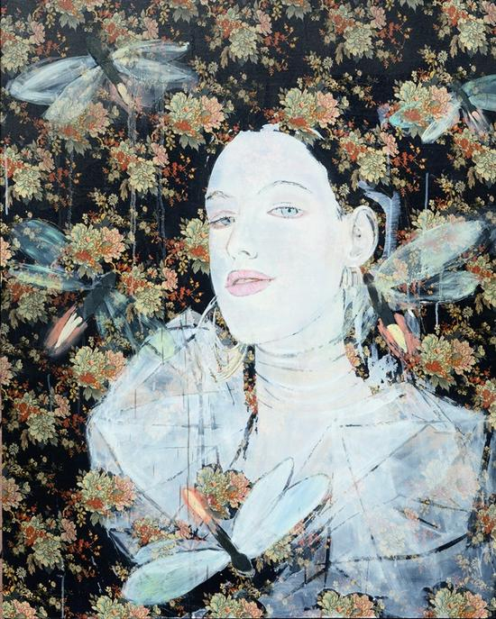 2016年《it is time》系列7 布面油画 93X114cm 