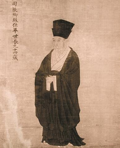 北宋 佚名 睢阳五老图（局部） 大都会艺术博物馆藏。