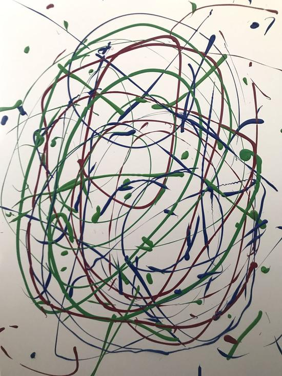 艺术家许皓参展作品 Senior