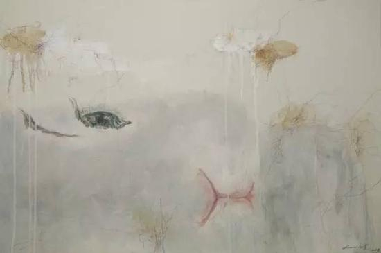 《怎么》 50x75cm 布面油画 2016