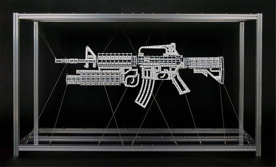 占研 度量21克 NO.1 2014 PVC 板材，铝合金型材，钢丝 101×58×31cm