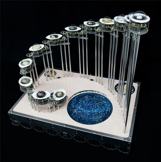 占研 链 2017 铝合金型材、铝合金板材、亚克力板材、电机等 100×100×78cm 