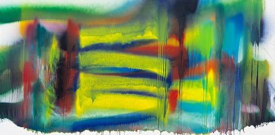 o.T。（Untitled）《无题》 Katharina Grosse 卡塔琳娜·格罗斯