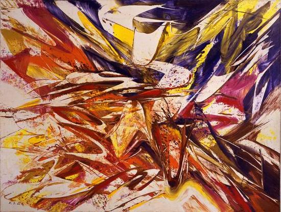 Giverny VI“”1 《吉维尼 7“1 》 K.O。 Götz 卡尔·奥托·格茨