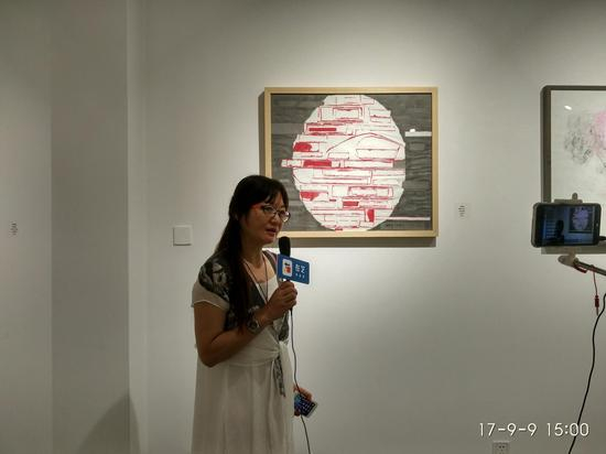 艺术家王晓蓉介绍作品
