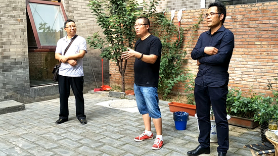 山海美术馆艺术总监王勇发言