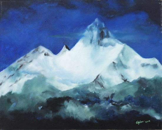 李谦谦 油画作品002 2006年作 40x50cm