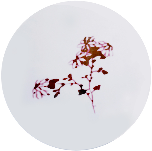 吴小琛《寻愁觅恨之呻吟语》直径110cm 2016年