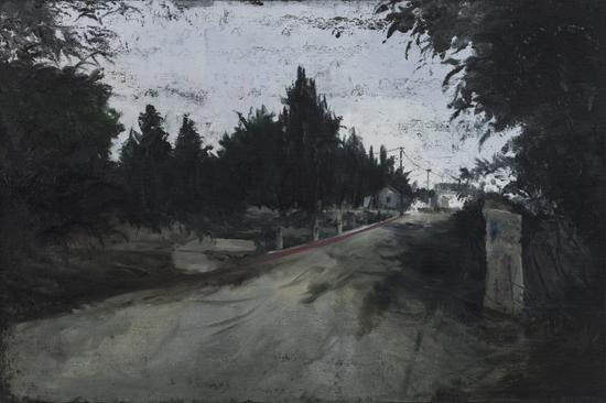 刘永康 《间断的出入》 布面油画 80x120cm 2014