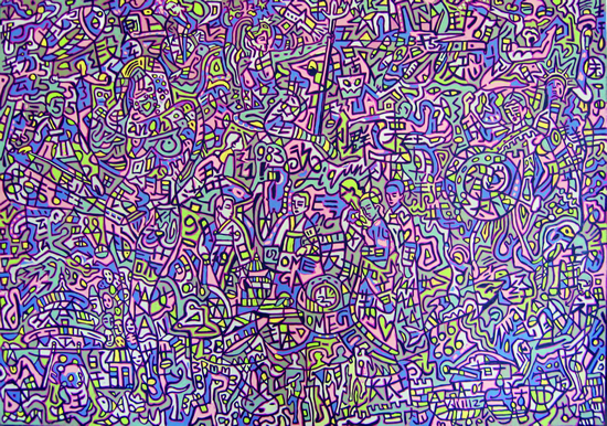 油画 利群（160x200） 2009