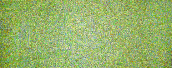 福在心中100X260cm，2005