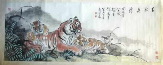 彭友善作品《千秋真情》