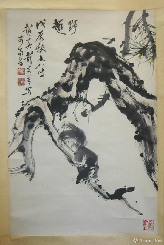 彭友善作品《野趣》