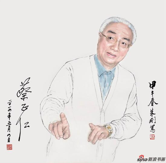 昆剧名家蔡正仁像