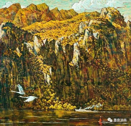 北疆秋阳 100cm×94cm 油彩·麻布 1978年 第五届全国美术作品展览（1978） 中国美术馆收藏